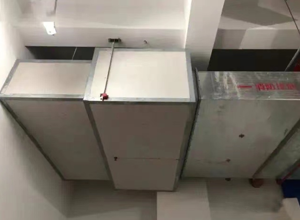 防火閥兩側2米范圍內的風管防火保護措施怎么做？