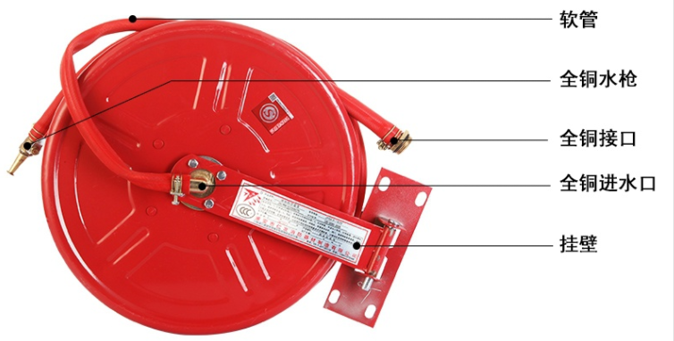 知識分享：消防軟管卷盤和輕便消防水龍！