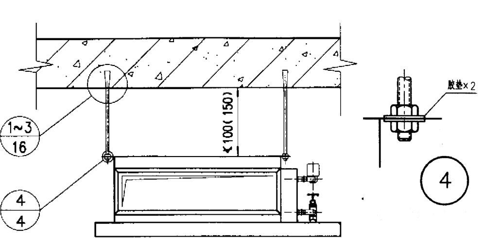 風機盤管安裝技術要求、示意圖與節(jié)點說明