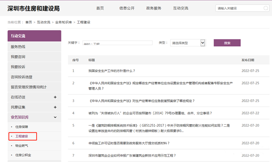 深圳住建關于消防防排煙問題的答疑！