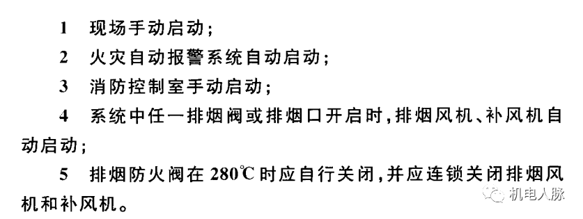 所有排煙防火閥都要“聯(lián)鎖”關(guān)閉排煙風(fēng)機？